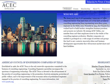 Tablet Screenshot of acecdallas.org